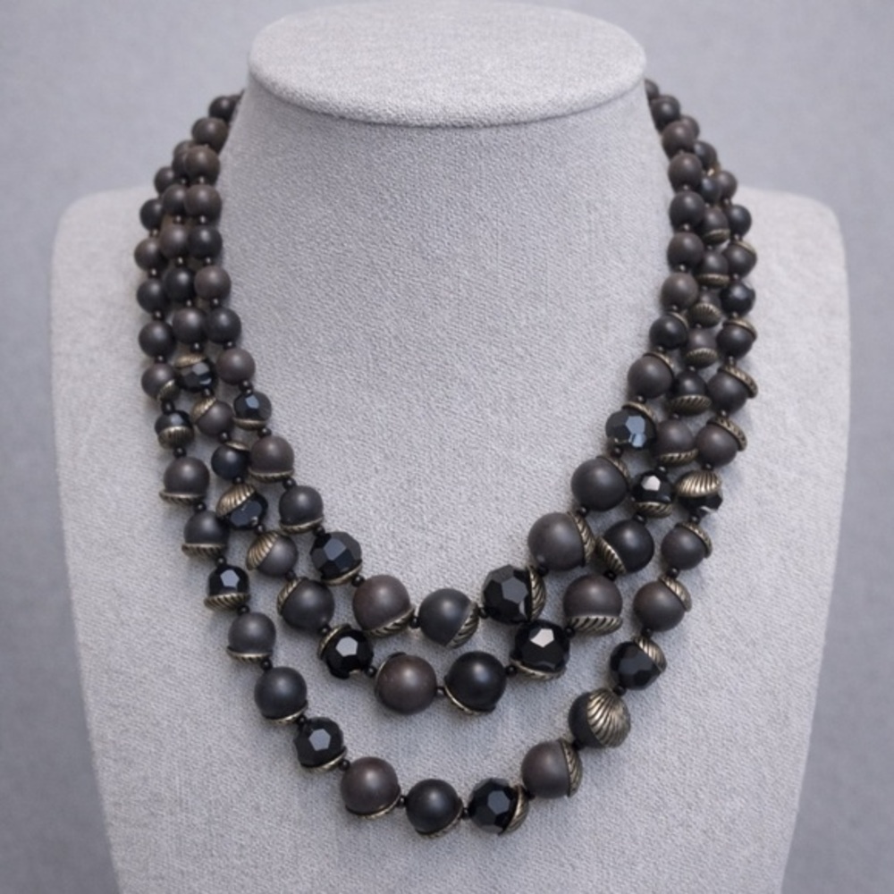 Premier Designs HARMONY Multi-Strand Adjustable Necklace NWOT #507